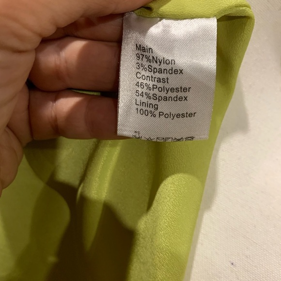 Y2K Mini Dress Colourful Chevron Party Dopamine Dancing Size 4 Clubbing Baddie - Picture 5 of 6